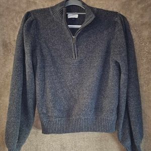 Sweater with Quarter Zip